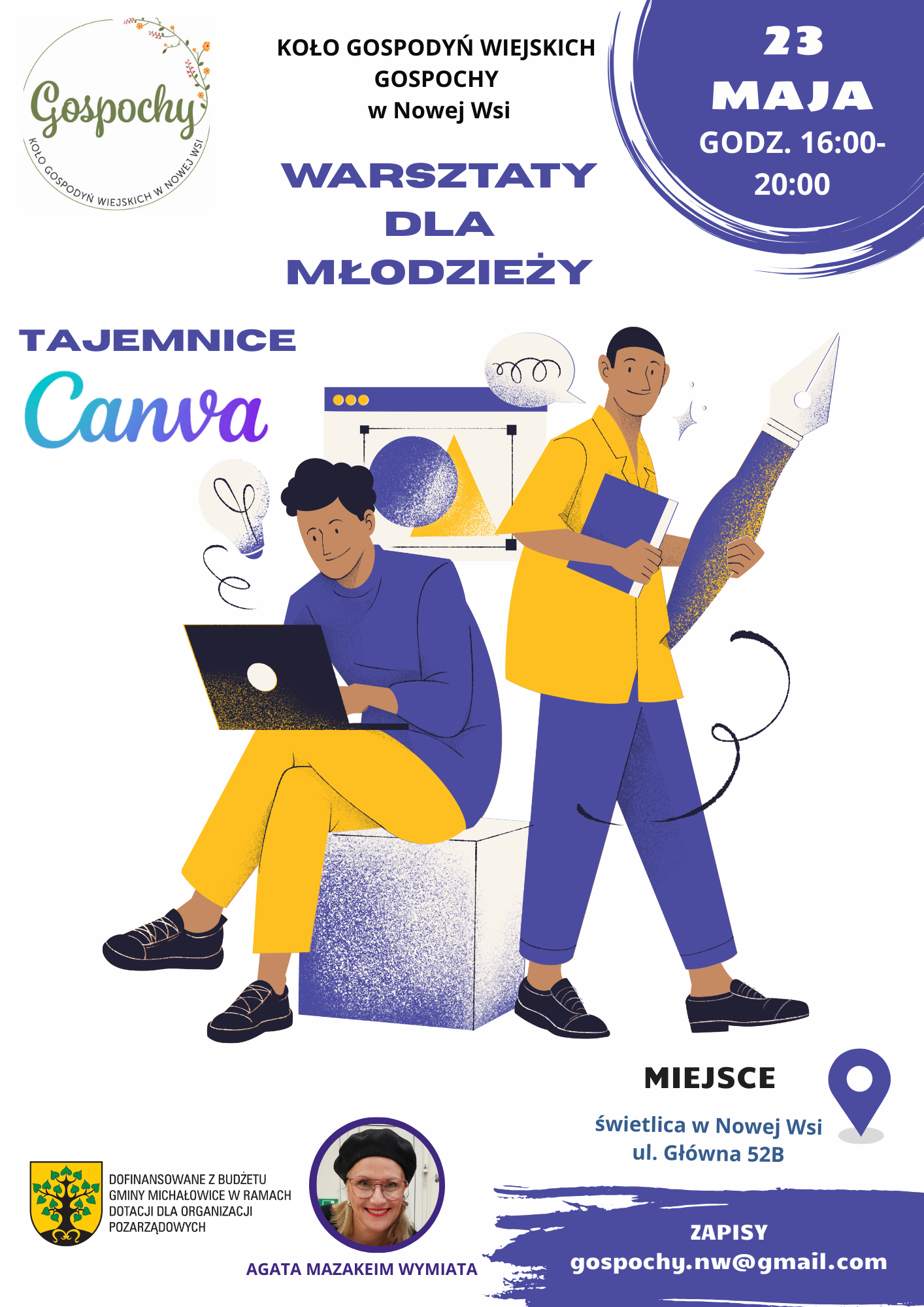 Grafika zawiera treść komunikatu